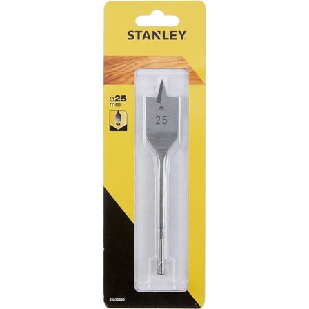 Stanley Sta52050 Geniş Matkap Ucu, Metalik, 1 Adet, 25 X 154 Mm