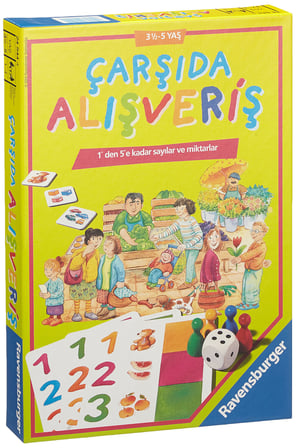 Ravensburger 245444 Çarşıda Alışveriş
