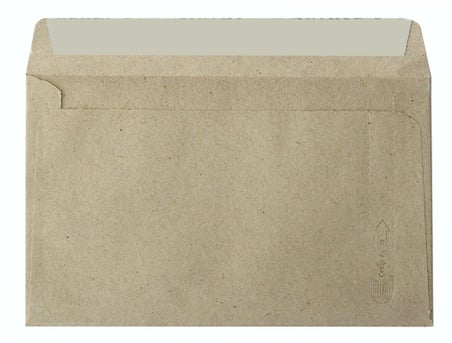 Doğan Elvan Zarfı 114-162 90Gr Kraft Silikonlu 500 Lü (1 Paket 500 Adet)