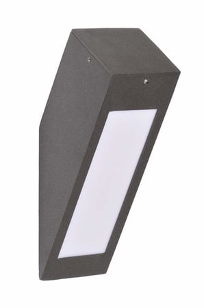 AVONNI BAP-68236-BSY-M2-LED Siyah Elektrostatik Toz Boyalı Dış Mekan Aydınlatma, LED, Alüminyum Profil, Pleksi, 10x10cm