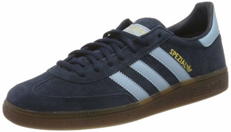 adidas Erkek hentbol özel spor ayakkabısı, Collegiate Navy Sky Gum 5, 43 1/3 EU