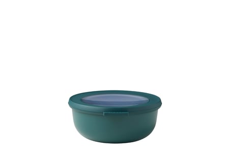 Mepal - Multi Bowl Cirqula Round - Kapaklı Saklama Kabı - Buzdolabı için hava geçirmez saklama kutusu ve mikrodalga fırın kabı olarak uygundur - 750 ml - Nordic Pine