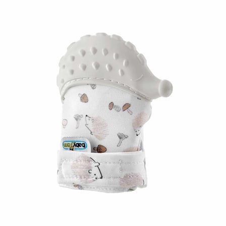 BABYJEM DİŞ KAŞIYICI ELDİVEN KİRPİ EKRU