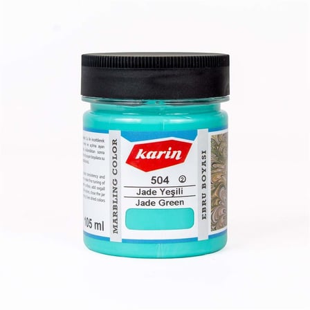 Karin Ebru Boyası 105ml - Jade Yeşili 504