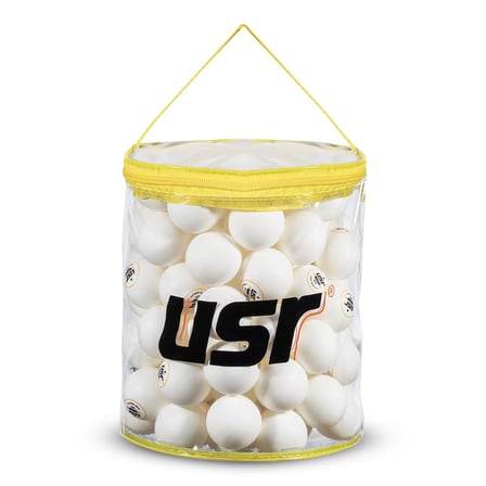USR Starter 100 lü 1 Yıldız Masa Tenisi Topu Beyaz