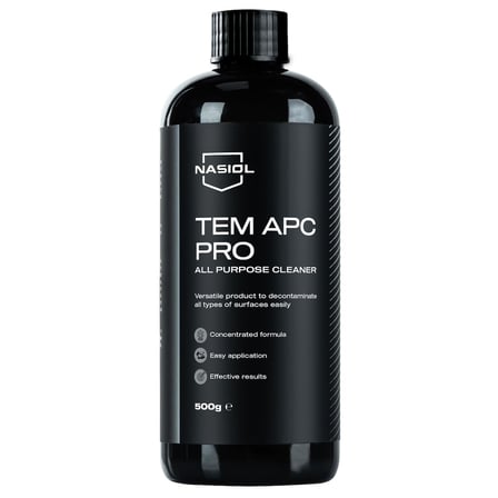 Nasiol Tem Apc Pro Araç İçi Çok Amaçlı Temizleyici-500 Gr-Koltuk,Tavan,Plastik,Döşeme,Lastik Temizleme,Detailing,Süper Güçlü Leke Çıkarıcı,Temizlik Spreyi