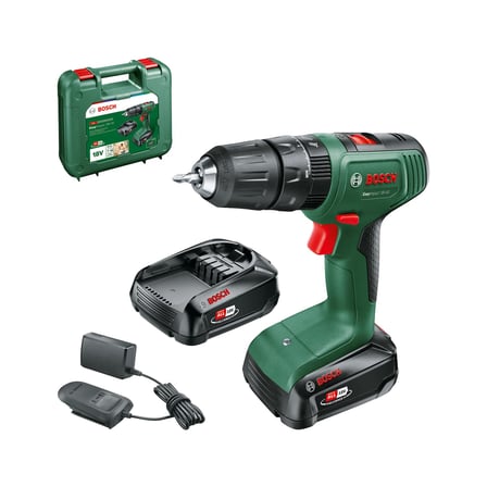 Bosch Garden Easyimpact 18V-40 Akülü Darbeli Matkap (2 2.0 Ah Pil, 18 Volt Sistem, Kasa içi