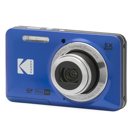 Kodak Friendly FZ55/5x Yakınlaştırma Dijital Fotoğraf Makinesi-Mavi
