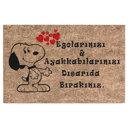 Monnhein Kedi Köpek Komik Tasarımlı Dekoratif Kapı önü Paspas, Dış Mekan/Ev İçi/Banyo/Mutfak/Yatak O
