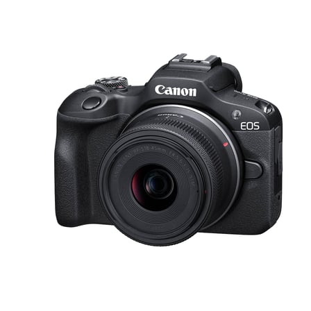 Canon EOS R100 RF-S 18-45mm Lensli Aynasız Fotoğraf Makinesi