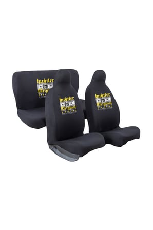 Mirsepet Fiat Palio Weekend İle Uyumlu Oto Koltuk Kılıfı İle Uyumlu Siyah 4 Parça Tasarım Logo Hustle