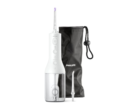 Philips Sonicare Power Flosser 3000 Kablosuz Ağız Duşu, Hızlı ve Etkili Diş Arası Temizliği, Quad St