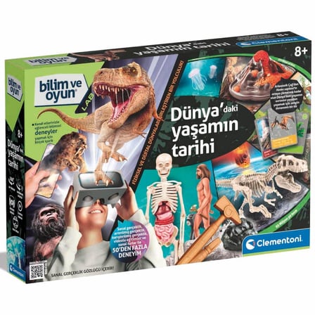 Clementoni Bilim ve Oyun: Dünya’daki Yaşamın Tarihi