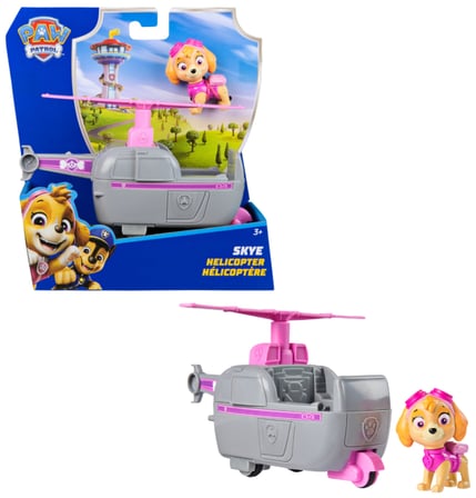 Paw Patrol, Skye Oyun Figürlü Helikopter ( Araç/Ana Araç), 3 Yaşından Büyük Çocuklar İçin Oyuncak