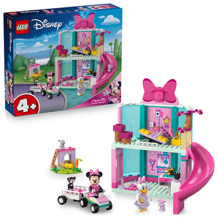 LEGO ǀ Disney Classic Minnie’nin Evcil Hayvan Oteli Mickey’nin Kulüp Evi 43274-4 Yaş ve Üzeri Çocukl