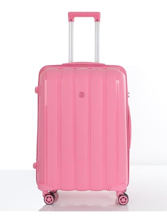 MÇS Polipropilen 2'li Valiz Seti Orta  Makyaj V305 Pembe