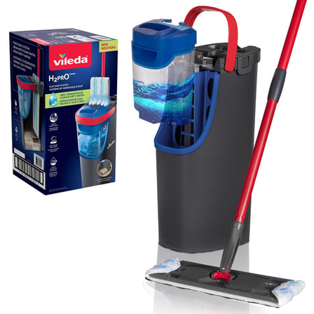 Vileda H2PRO%100 Kirli ve Temiz Suyu Ayıran Temizlik Seti  Mikrofiber Mop