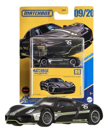 Matchbox Araçlar 2015 PORSCHE 918 SPYDER GBJ48 - JCL37