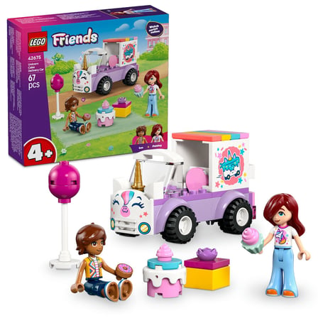 LEGO Friends Tek Boynuzlu At Pasta Dağıtım Arabası 42675