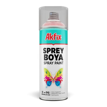 Akfix Sprey , Yüksek Kapatıcılık, İç ve Dış Mekan Kullanımı, Nitro-Combi Kalite, UV Dayanıklı, H