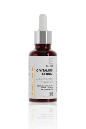 Esomed C Vitamini Serumu –%10 C Vitamini + Squalane + Ferulik Asit + E Vitamini Kırışıklık Karşıtı C Vitaminli Serum 30ml