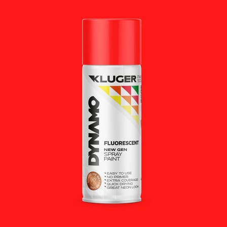 Kluger Floresan Kırmızı Sprey 450