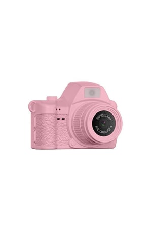Torima Dijital Fotoğraf Makineleri Video Mini Kamera Video 128GB Destekli CMR42 Pembe