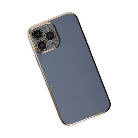 Apple İphone  Pro Kılıf Volet Silikon - Mavi