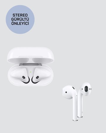 iPhone 11 12 13 14 15 Pro Max Uyumlu TWS Kulaklık Gürültü Önleyici Stereo Ses