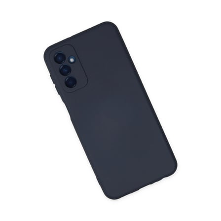 Samsung Galaxy M23 Kılıf Nano İçi Kadife Silikon - Lacivert