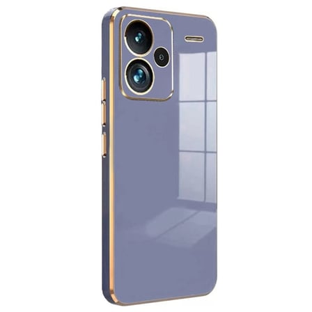 Xiaomi Redmi Note 13 Pro Plus Kılıf Volet Silikon - Mavi