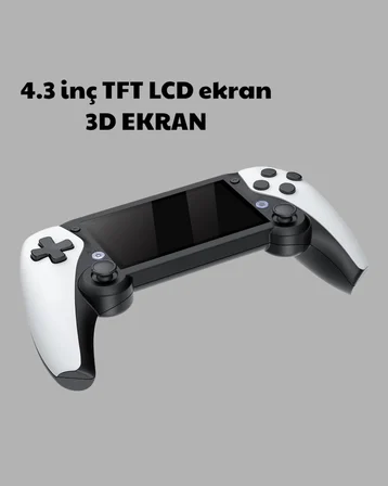 Taşınabilir 4.3” Ekranlı Retro Oyun Cihazı