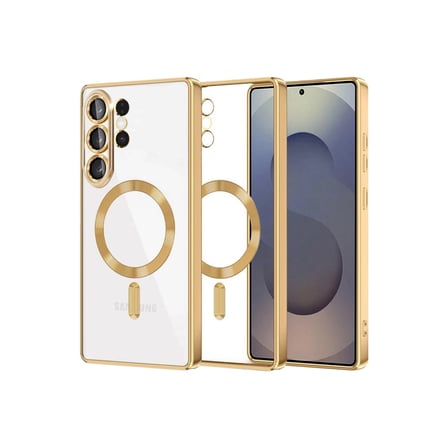 Samsung Galaxy S Ultra Kross Magneticsafe Kapak - Gold