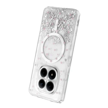 Onegif Xiaomi Redmi Note 15 Pro Plus 5g Misk Simli Magsafe Kapak - Desen 1