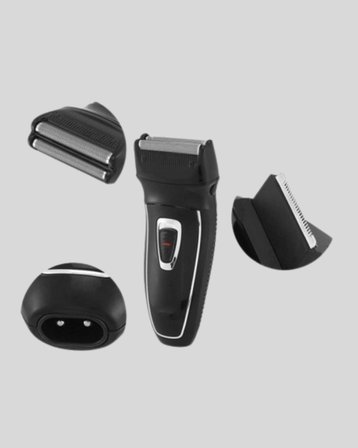 Unisex Şarjlı Saç ve Sakal Kesme Makinesi – Sessiz Motor, 1–12 mm Ayarlanabilir Başlık