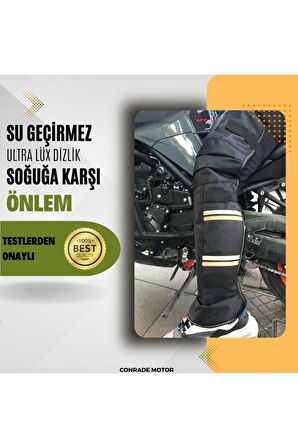 Su Geçirmez Dizlik Motorcu Dizliği Rüzgar Geçirmez Onaylı