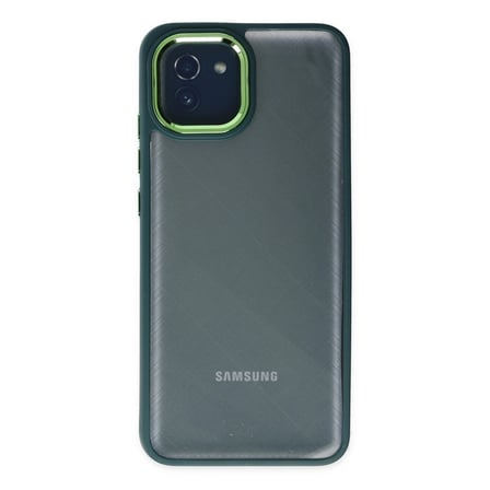 Samsung Galaxy A03 Kılıf Dora Kapak - Haki Yeşil