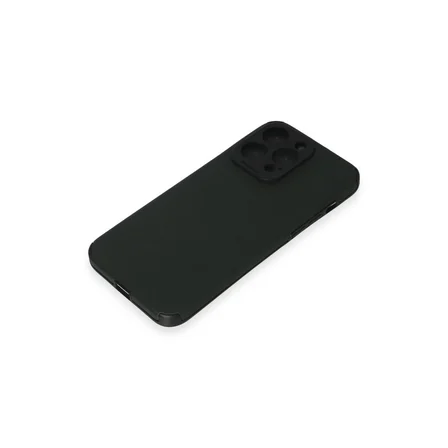 Apple İphone 15 Pro Max Kılıf Loop Deri Silikon - Yeşil