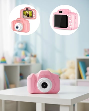 HD Mini Dijital Kamera Video ve Fotoğraf Çekim Özellikli Şarjlı Taşınabilir Kayıt Cihazı