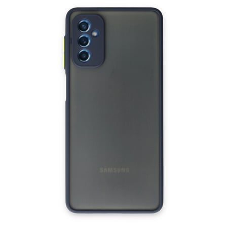 Samsung Galaxy M g Kılıf Montreal Silikon Kapak - Lacivert