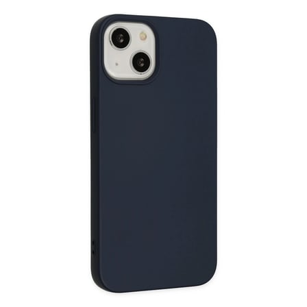 Apple İphone  Kılıf Nano İçi Kadife Silikon - Lacivert