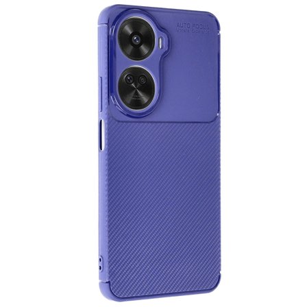 Huawei Nova  Se Kılıf Auto Focus Karbon Kapak - Lacivert