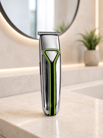 Erkek Saç Sakal Kesme Makinesi Profesyonel T Bıçaklı USB Şarjlı Ense Favori Düzeltme Makinesi