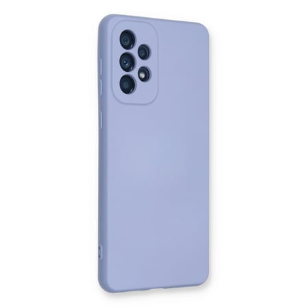 Samsung Galaxy A53 5g Kılıf Nano İçi Kadife Silikon - Lila