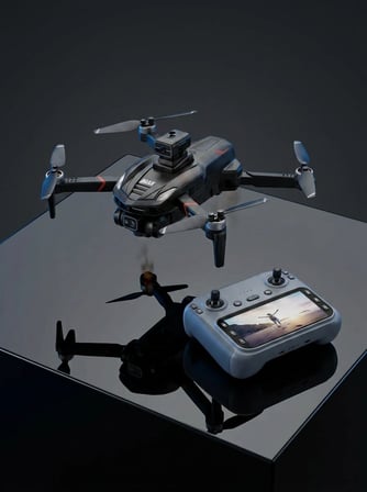 Ekranlı Kumandalı Katlanabilir Kamera Drone Hobi ve Günlük Kullanım