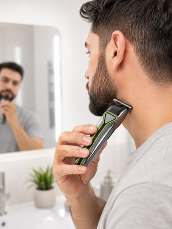T Bıçaklı Saç Sakal Kesme Makinesi Şarjlı Kablosuz Ense Favori Şekillendirme Tıraş Makinesi