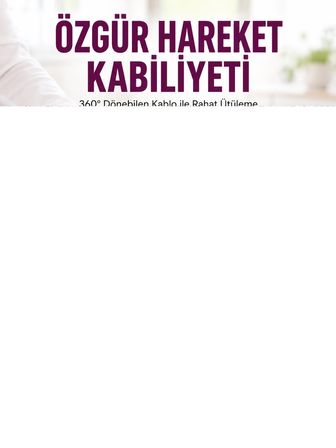 2200W Seramik Kaplama Estetik Tasarımı 360 Derece Dönebilir Kablosu Yeni Nesil