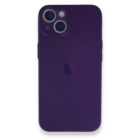 Apple İphone  Plus Kılıf Pp Ultra İnce Kapak - Mor