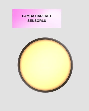 Hareket Algılayan LED Gece Lambası Mıknatıslı Duvar Montajlı