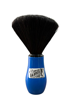 Emre Fırça Plastik Saplı Premium Sentetik Siyah Kıllı Ense Fırçası Mavi